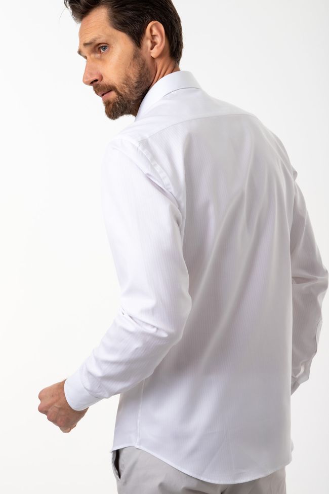 aplomb Hemd Herren Aplomb Slim Einfarbig 100% Baumwolle kragen Französisch Lange Ärmel Sonderangebot der Fabrik