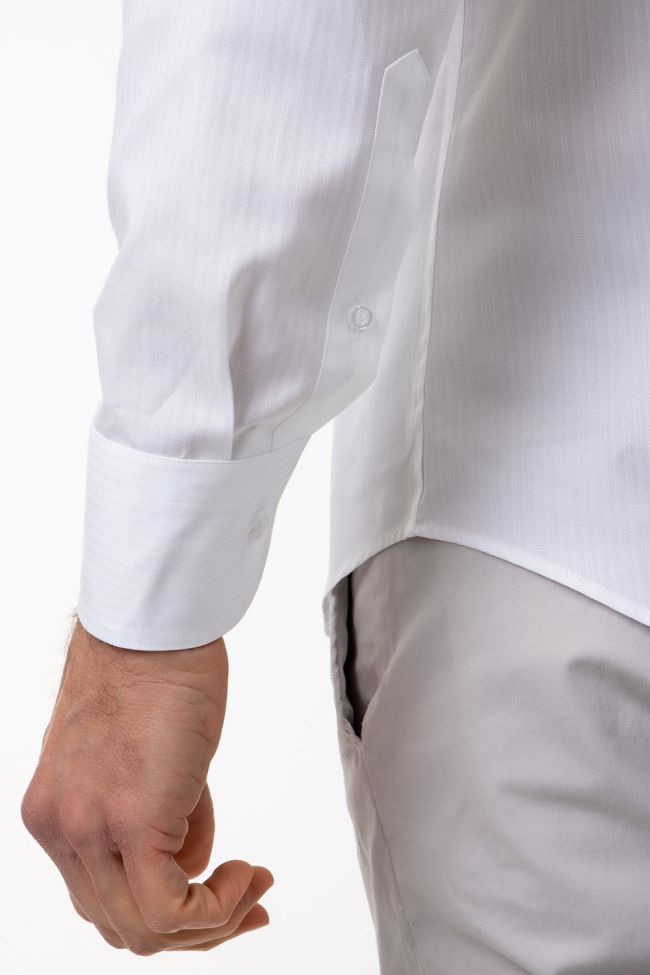 aplomb Hemd Herren Aplomb Slim Einfarbig 100% Baumwolle kragen Französisch Lange Ärmel Sonderangebot der Fabrik