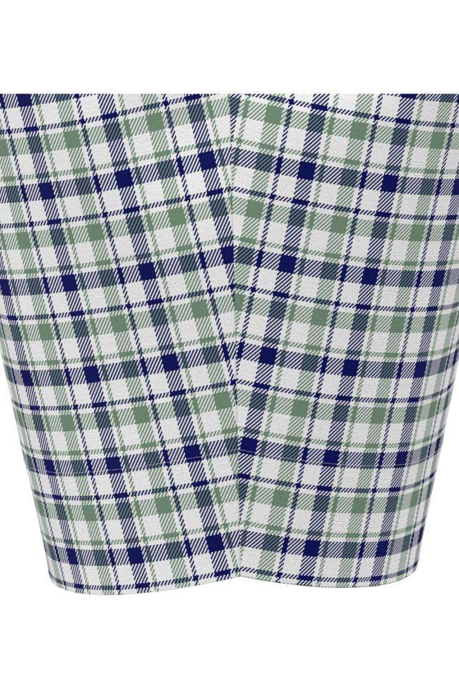 seidensticker Hemd Herren Seidensticker Regular Bügelfreie Karo kragen Button-Down Kurze Ärmel Speichern exportieren