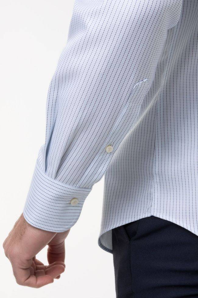 ingram Hemd Herren Ingram Regular Streifen 100% Baumwolle kragen Italienisch Lange Ärmel Black Friday Preise
