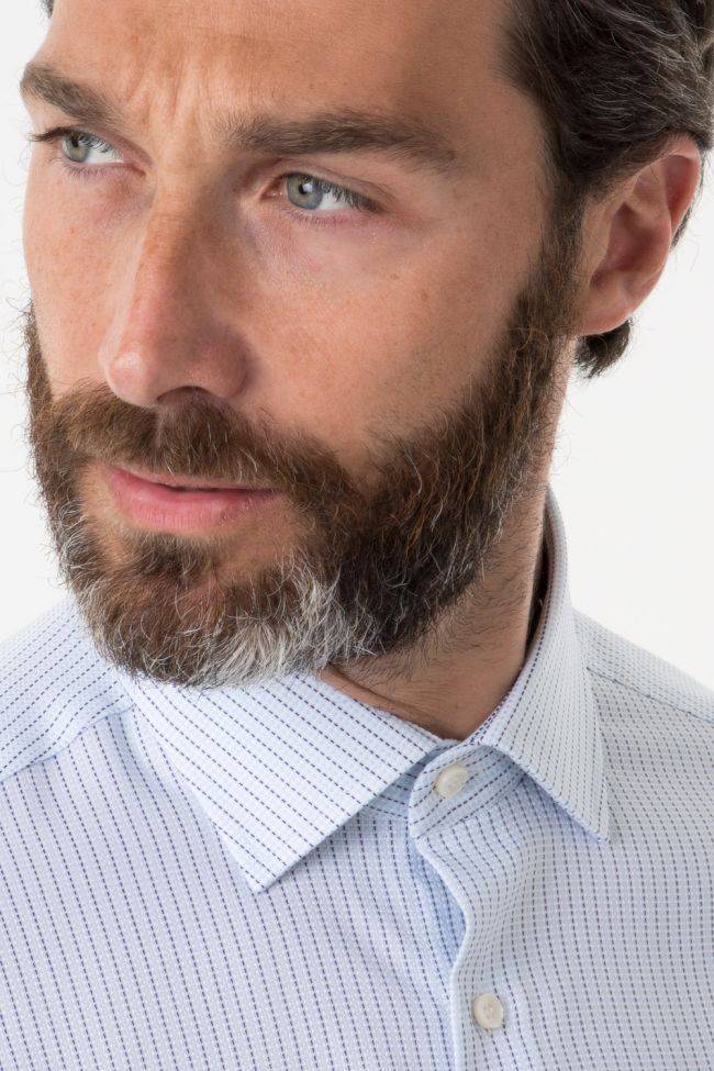 ingram Hemd Herren Ingram Regular Streifen 100% Baumwolle kragen Italienisch Lange Ärmel Black Friday Preise