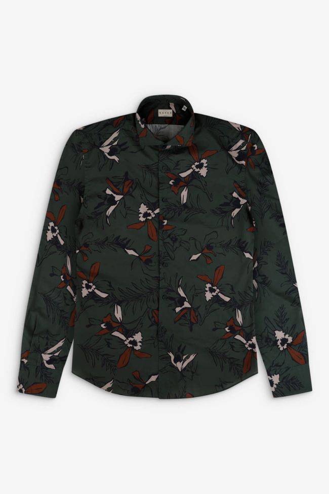 xacus Hemd Herren Xacus Regular Muster 100% Baumwolle gewaschen kragen Französisch Lange Ärmel Verkauf