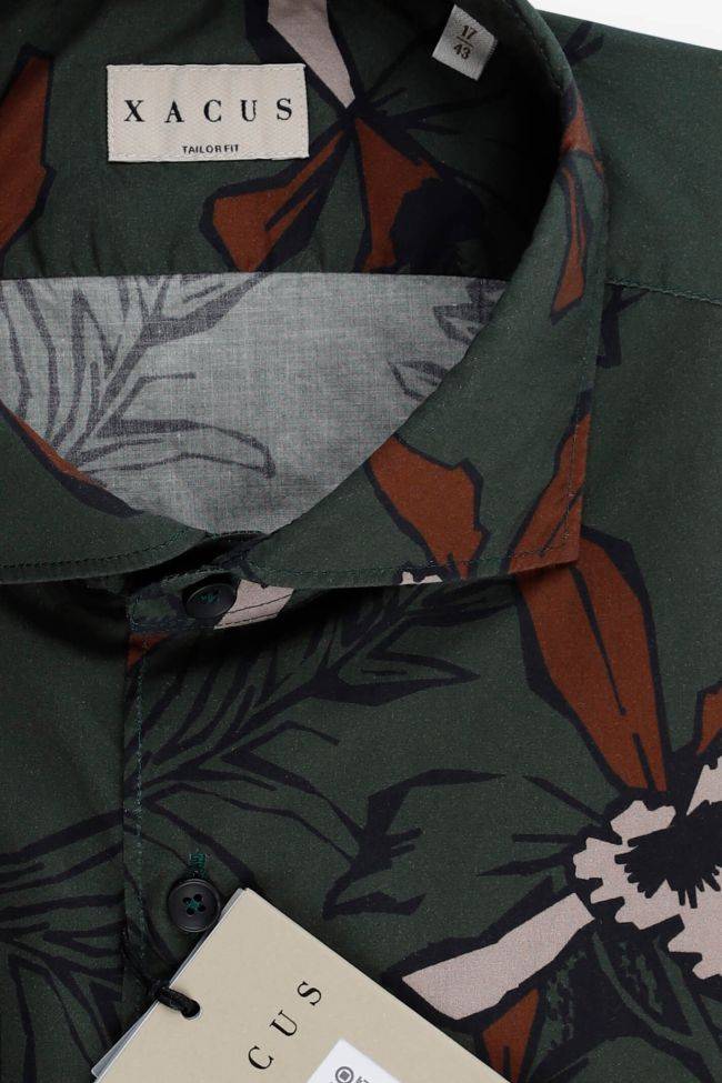 xacus Hemd Herren Xacus Regular Muster 100% Baumwolle gewaschen kragen Französisch Lange Ärmel Verkauf