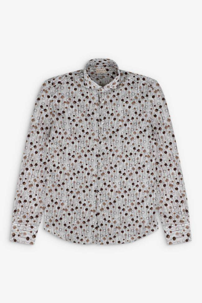 xacus Hemd Herren Xacus Regular Muster 100% Baumwolle gewaschen kragen Französisch Lange Ärmel Kostenloser Versand