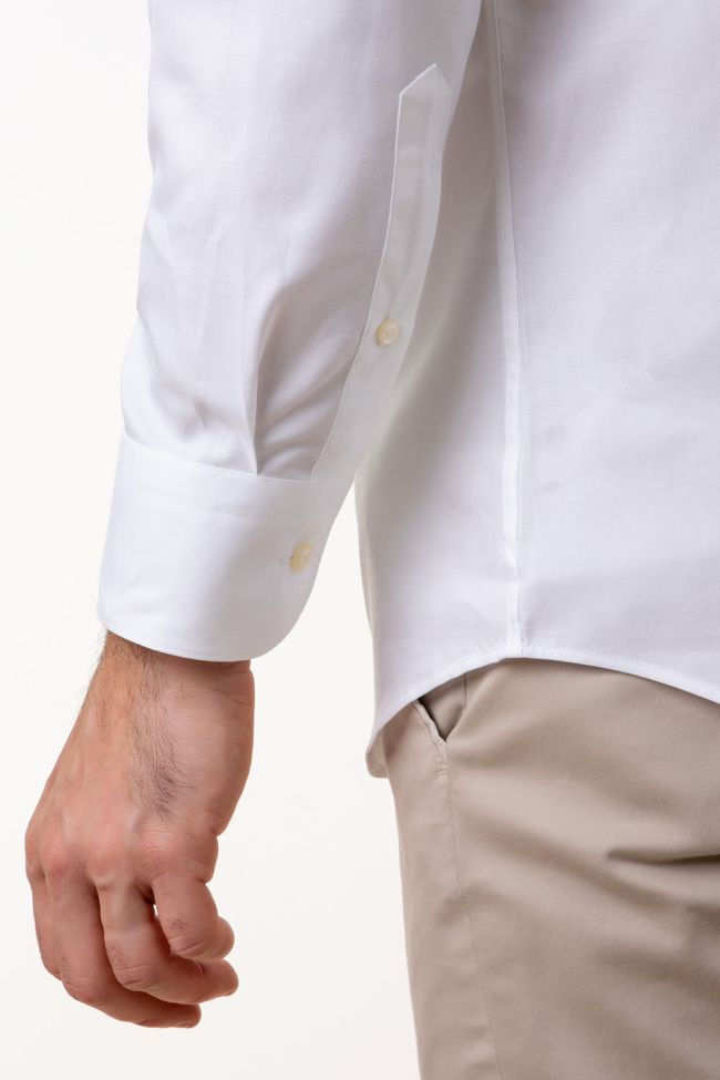 aplomb Hemd Herren Aplomb Slim Einfarbig 100% Baumwolle kragen Französisch Lange Ärmel Fabrik Onlineshop