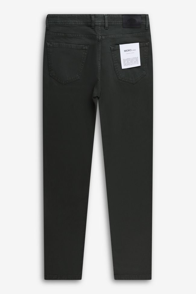 moro Hose Herren Moro 5 Pocket Slim Einfarbig 98% cotton 2% ea Lagerräumung