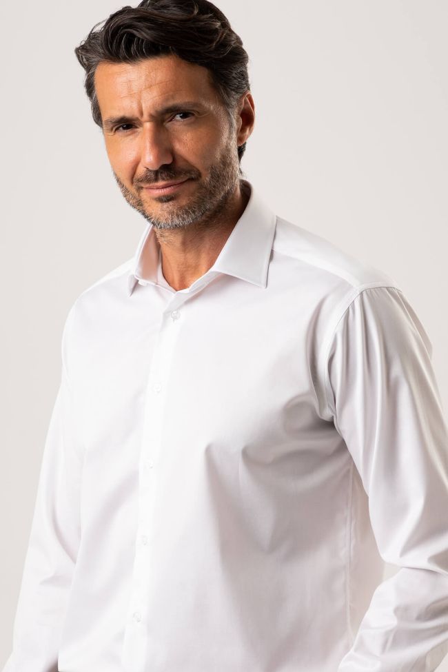 ingram Hemd Herren Ingram Regular Bügelfreie Einfarbig 100% Baumwolle kragen Italienisch Lange Ärmel Neueste Mode