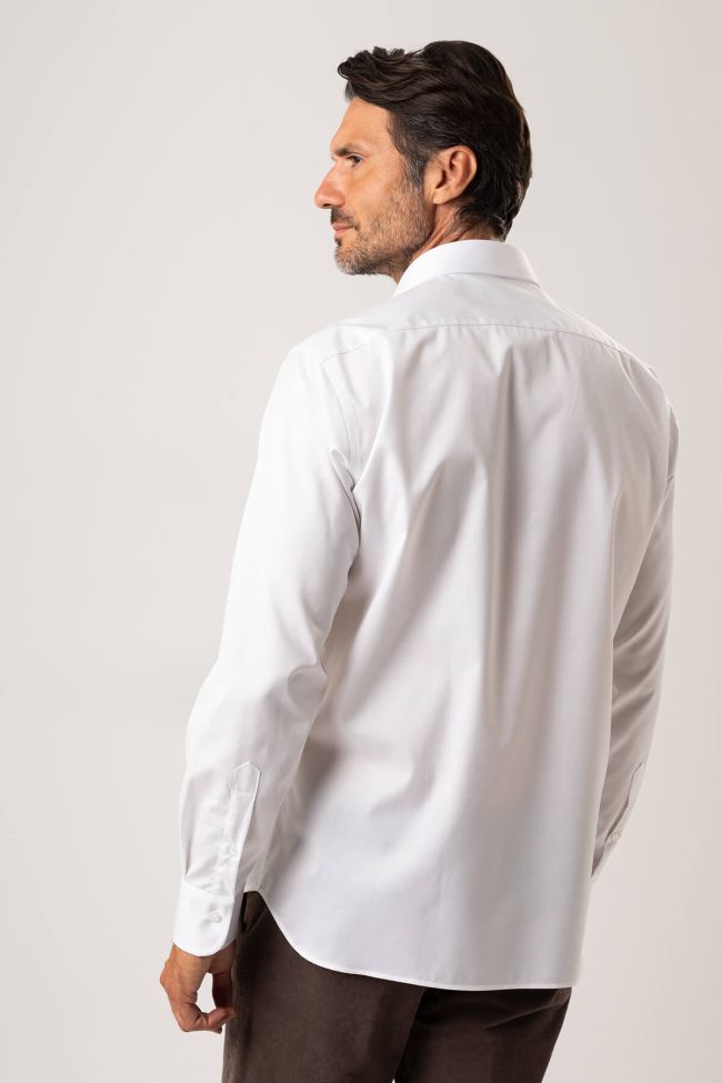 ingram Hemd Herren Ingram Regular Bügelfreie Einfarbig 100% Baumwolle kragen Italienisch Lange Ärmel Neueste Mode