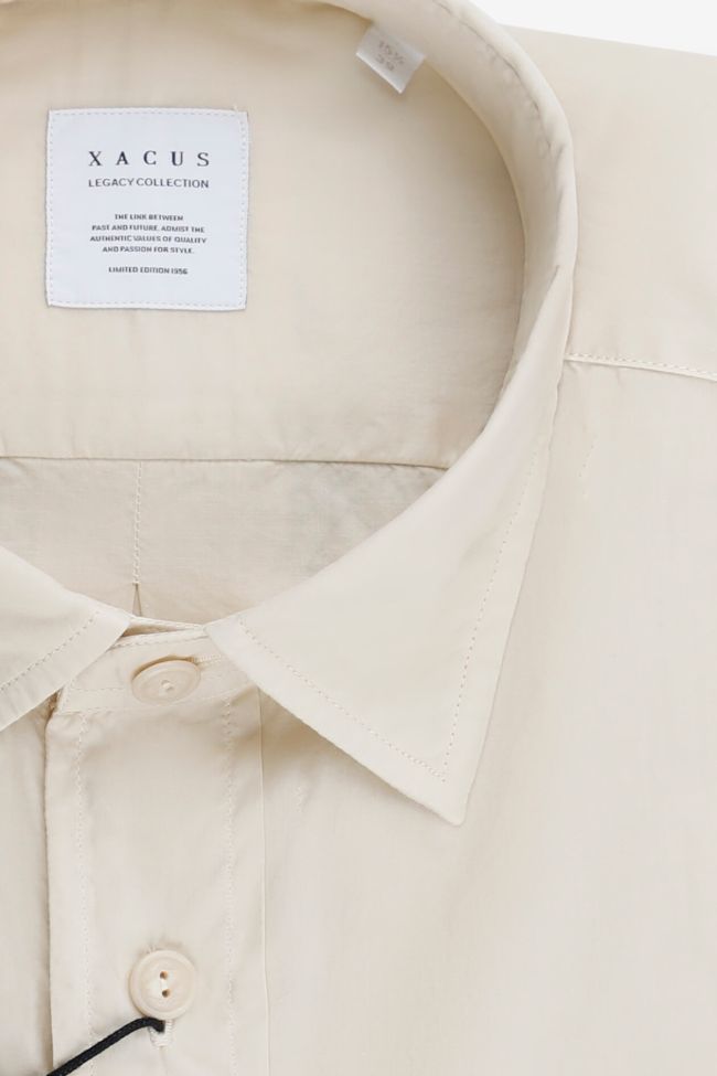 xacus Hemd Herren Xacus Regular Einfarbig 100% Baumwolle kragen Italienisch Lange Ärmel Discount Store für neue Produkte