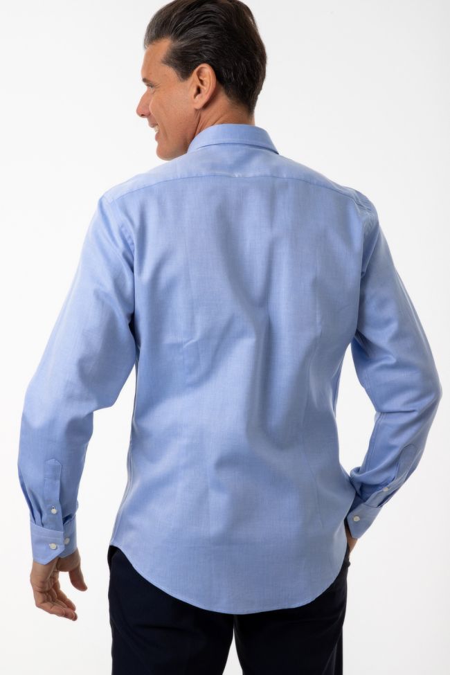 aplomb Hemd Herren Aplomb Regular Einfarbig 100% Baumwolle kragen Button-Down Lange Ärmel Nur noch ein Tag übrig