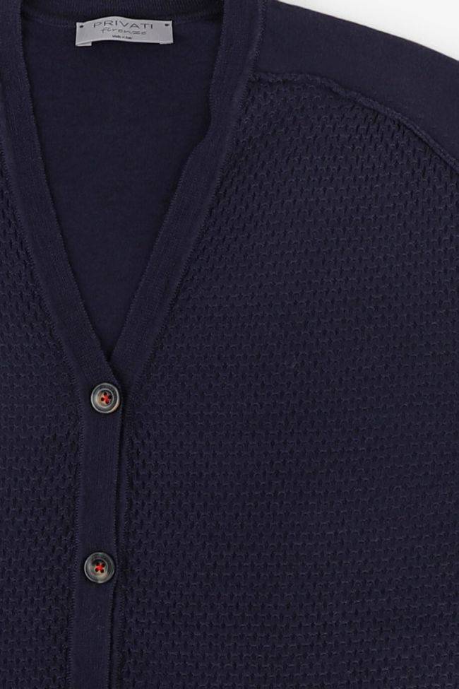 privati firenze Strickwaren Herren Privati Firenze Cardigan Regular Halb Unifarben 100% Merinowolle Extrafine Weihnachtsangebot