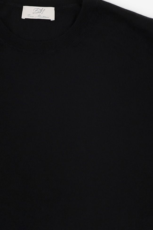 enzo mantovani Strickwaren Herren Enzo Mantovani Rundhalsausschnitt Regular Einfarbig 100% Kaschmir Zeitlich begrenztes Angebot
