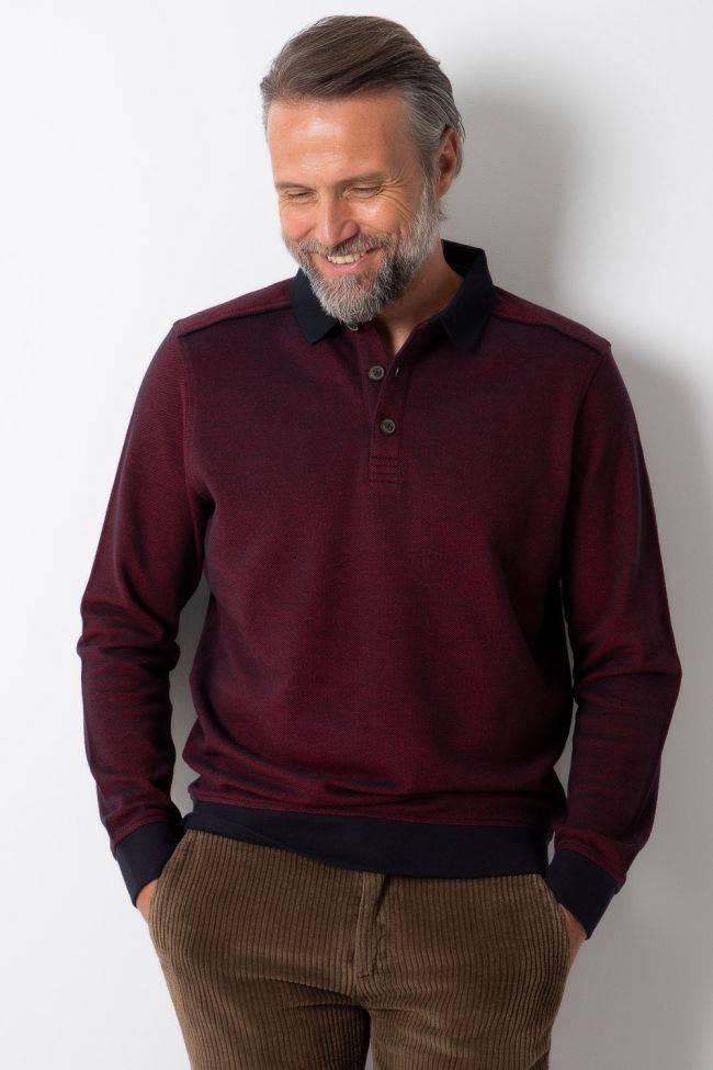 ragman Strickwaren Herren Ragman Polokragen Classic Einfarbig 100% winter cotton Große Rabatte