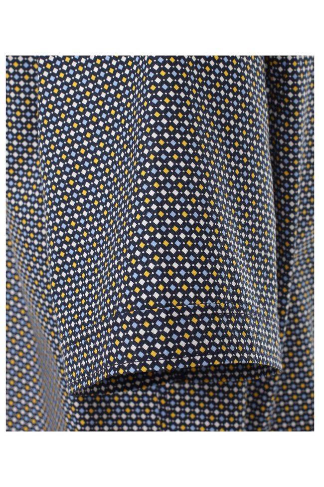 casamoda Hemd Herren Casamoda Classic Muster kragen Button-Down Kurze Ärmel Im Verkauf