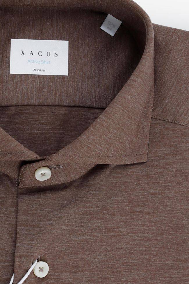 xacus Hemd Herren Xacus Regular Einfarbig 42% polyamide 42% polyester 16% ea kragen Französisch Lange Ärmel 2025
