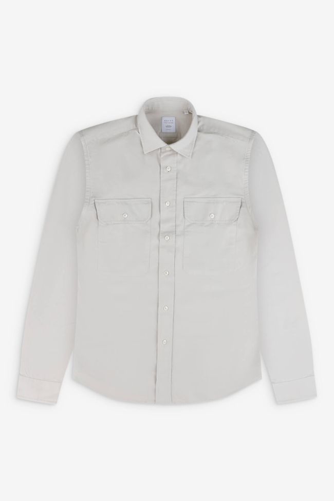 xacus Hemd Herren Xacus Regular Einfarbig 100% Baumwolle kragen Französisch Lange Ärmel Online