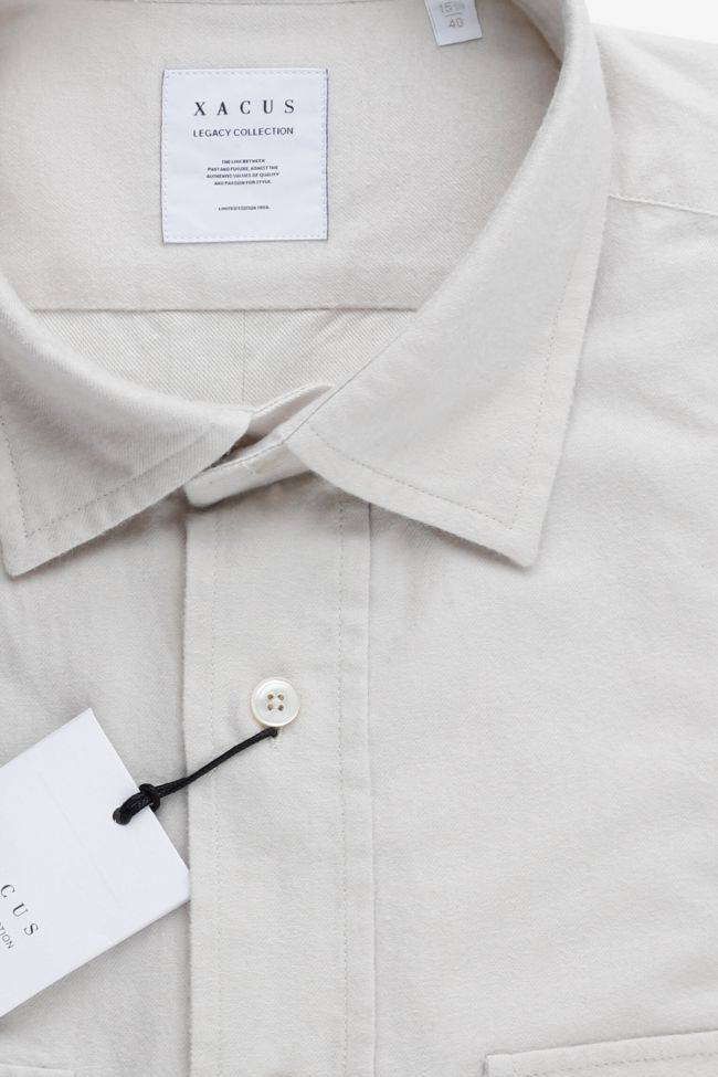 xacus Hemd Herren Xacus Regular Einfarbig 100% Baumwolle kragen Französisch Lange Ärmel Online
