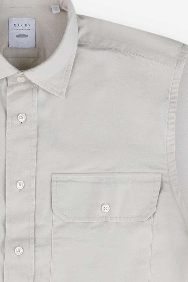 xacus Hemd Herren Xacus Regular Einfarbig 100% Baumwolle kragen Französisch Lange Ärmel Online