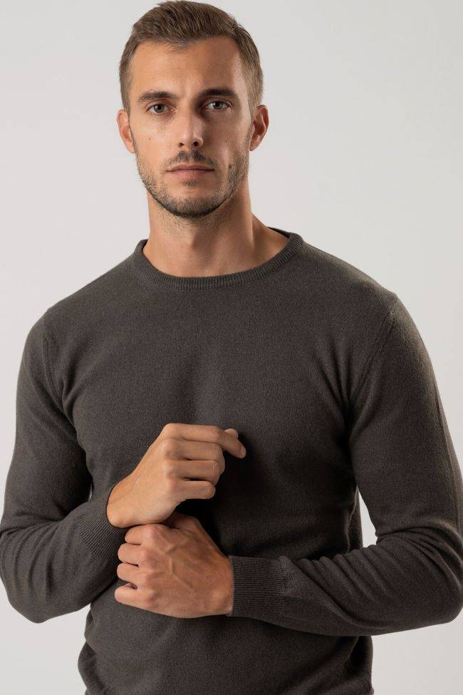 privati firenze Strickwaren Herren Privati Firenze Rundhalsausschnitt Slim Einfarbig 100% Kaschmir Neuheiten