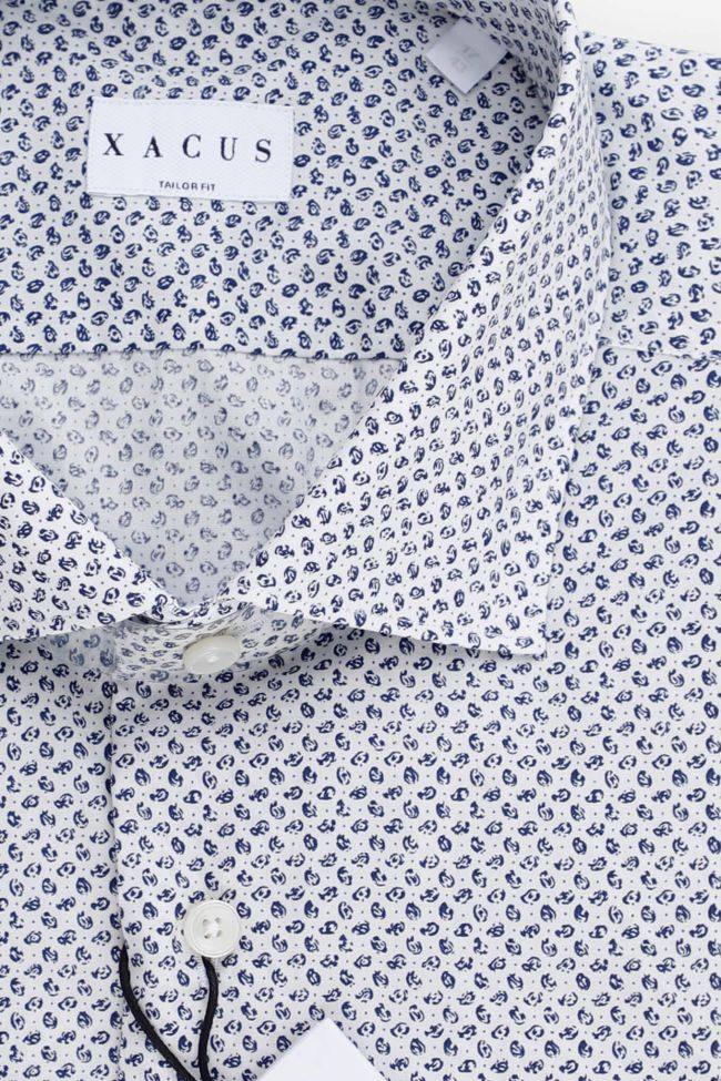 xacus Hemd Herren Xacus Regular Halb Unifarben 100% Baumwolle kragen Französisch Lange Ärmel Letzter Tag