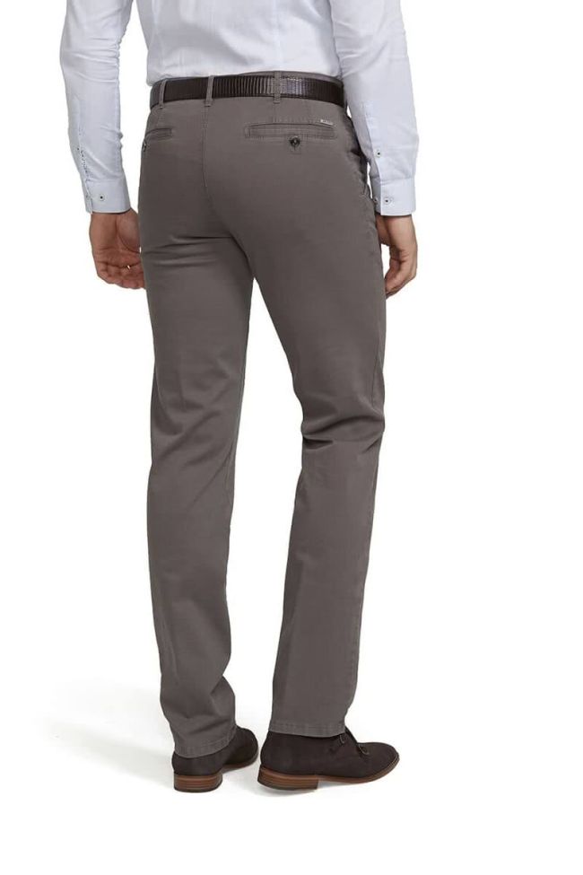 meyer Hose Herren Meyer Chinos Slim Einfarbig Sonderangebot