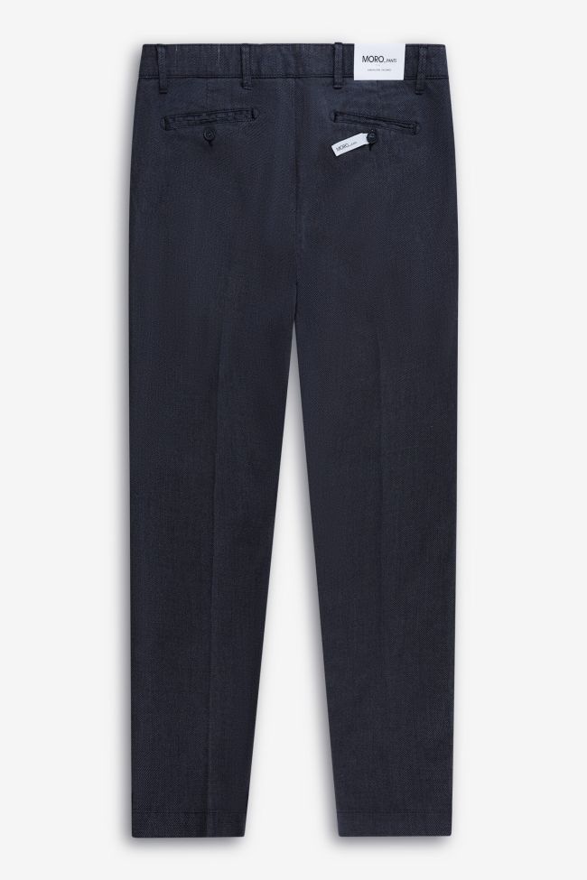 moro Hose Herren Moro Chinos Slim Einfarbig 98% cotton 2% ea Rabatt