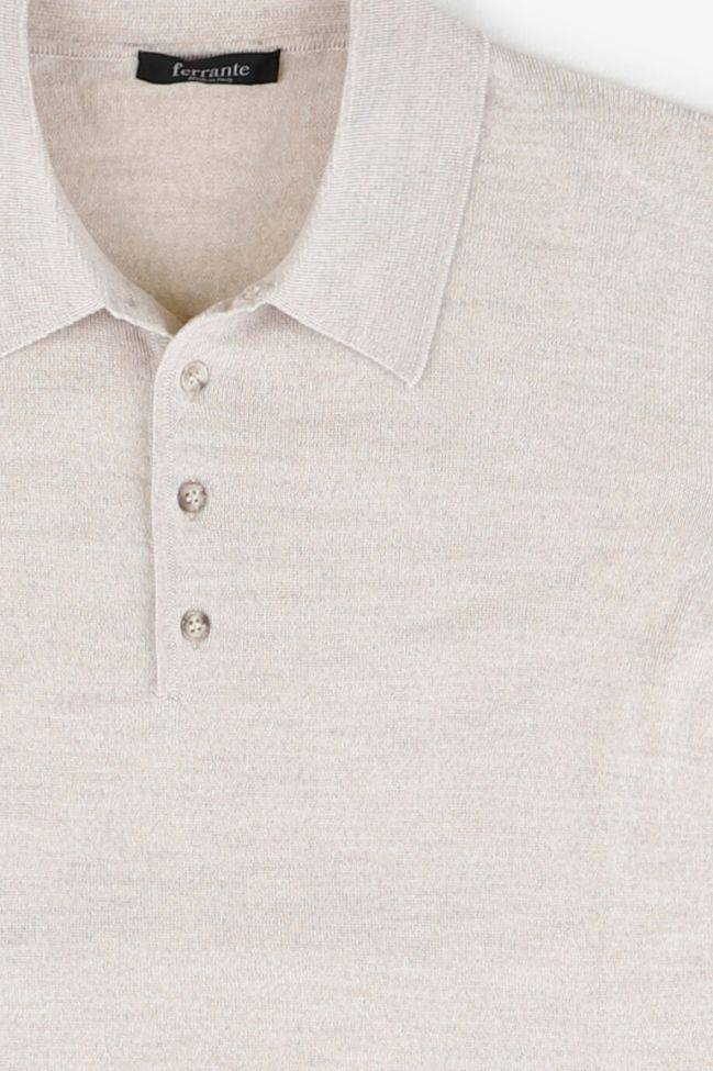 ferrante Strickwaren Herren Ferrante Polokragen Classic Einfarbig 100% Merinowolle Extrafine Tägliche Deals
