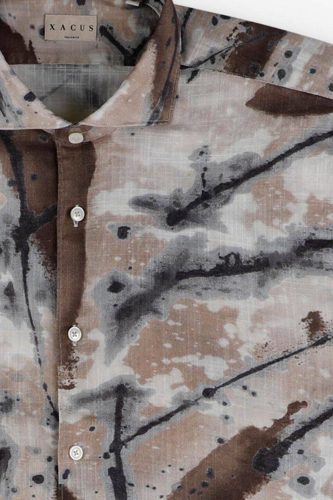 xacus Hemd Herren Xacus Regular Muster 100% Baumwolle gewaschen kragen Italienisch Lange Ärmel Tiefpreis
