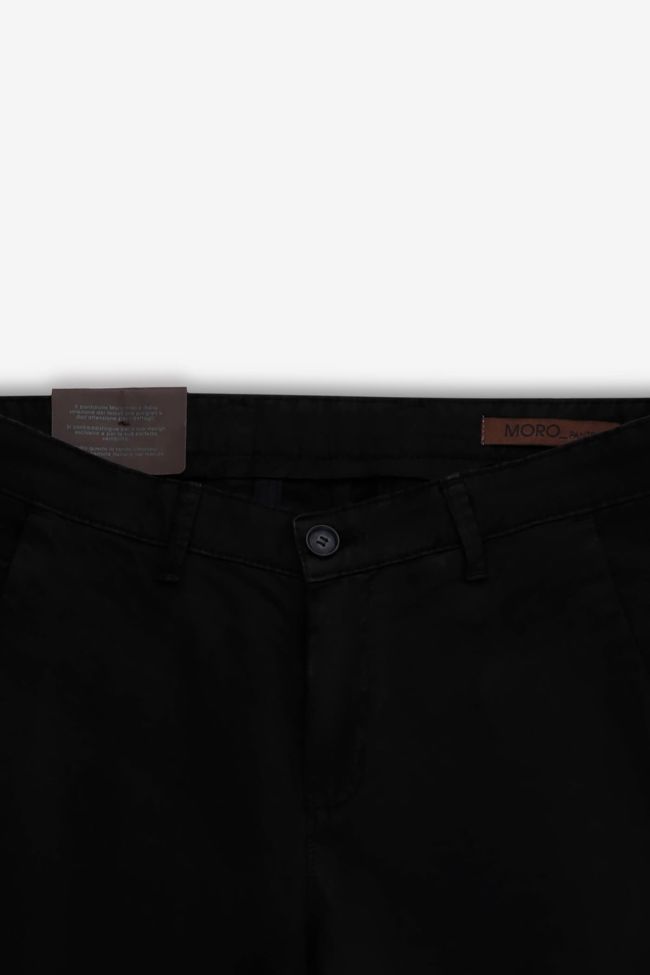 moro Hose Herren Moro Chinos Slim Einfarbig 66% polyester 34%linen Letzter Tag
