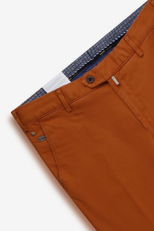 meyer Hose Herren Meyer Chinos Classic Einfarbig 81%cotton 15% kapok 4%elastane Bis zu 55% Rabatt