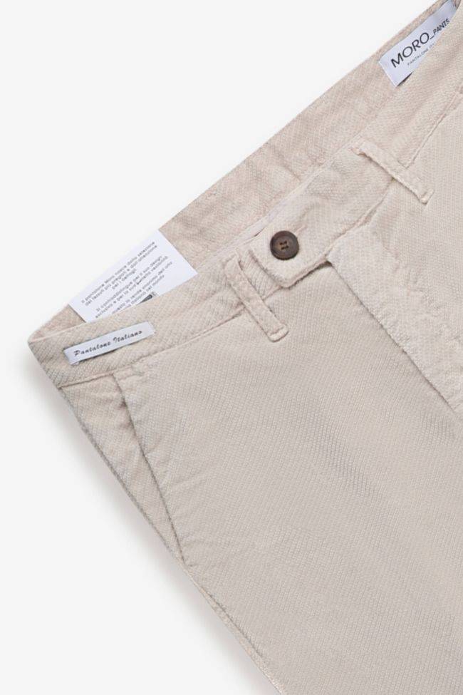 moro Hose Herren Moro Chinos Slim Einfarbig 98% cotton 2% ea Rabatt