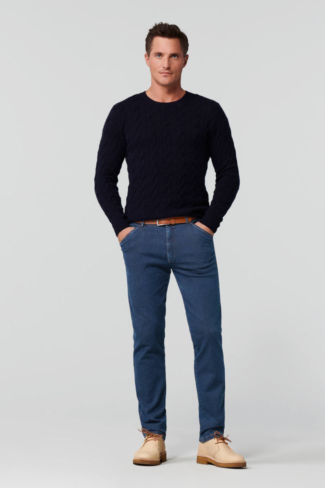 meyer Hose Herren Meyer 5 Pocket Slim Preisnachlass