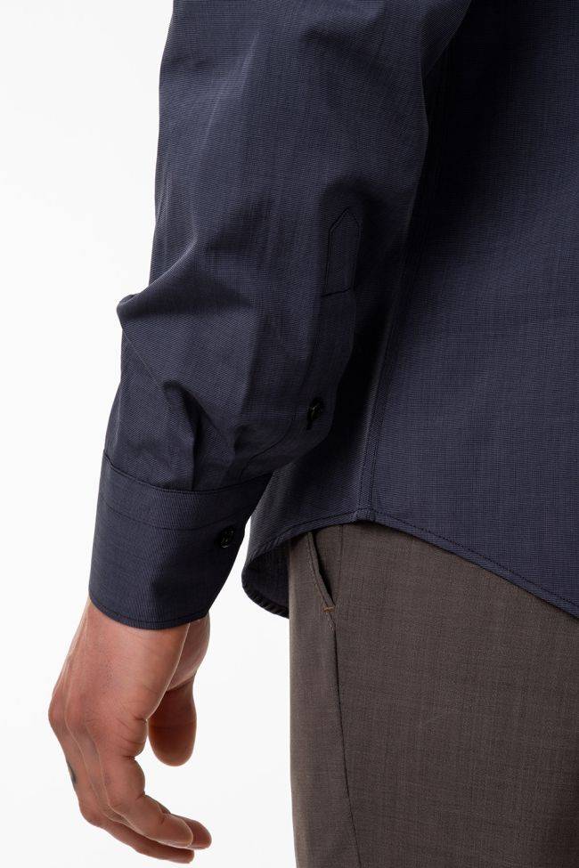 aplomb Hemd Herren Aplomb Regular Einfarbig 100% Baumwolle kragen Button-Down Lange Ärmel Kauf eins, bekomm eins gratis
