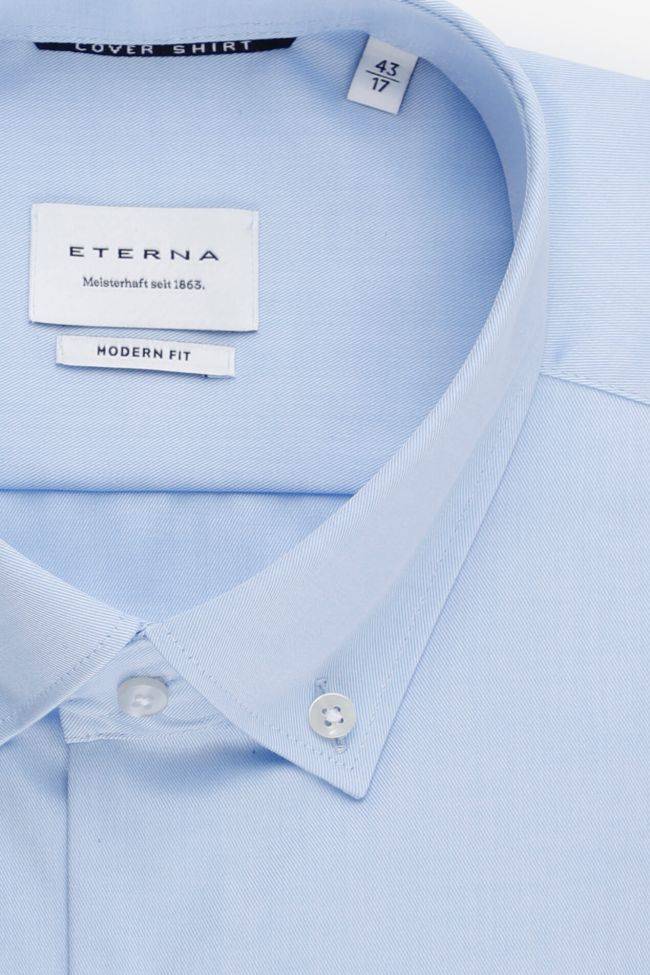 eterna Hemd Herren Eterna Classic Bügelfreie Einfarbig 100% Baumwolle kragen Button-Down Lange Ärmel Bis zu 60% Rabatt