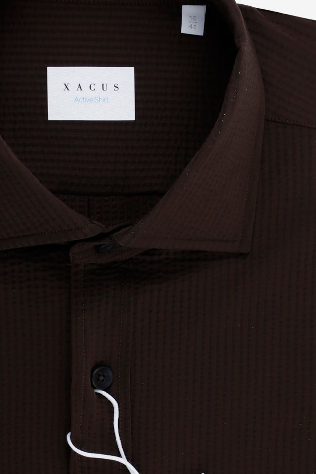 xacus Hemd Herren Xacus Regular Bügelfreie Einfarbig 86% poliammide 14% elastan kragen Französisch Lange Ärmel Discount Store für neue Produkte