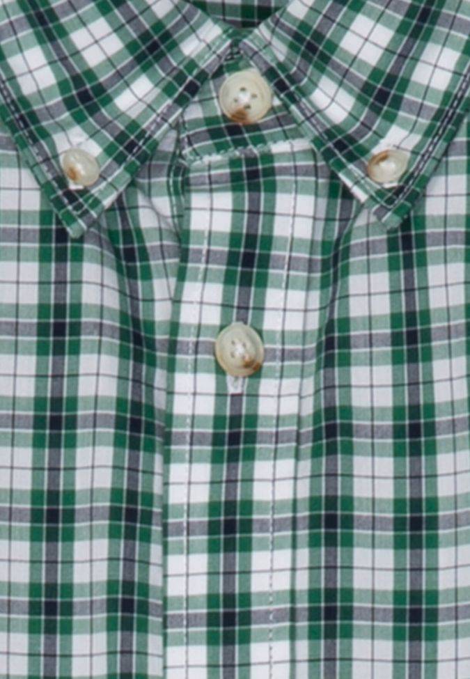 seidensticker Hemd Herren Seidensticker Regular Bügelfreie Karo kragen Button-Down Kurze Ärmel 50% Rabatt mit kostenlosem Versand