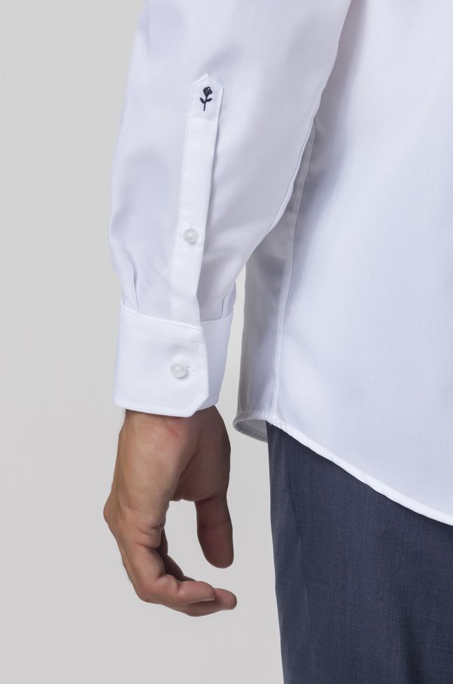 seidensticker Hemd Herren Seidensticker Classic Bügelfreie Einfarbig 100% Baumwolle kragen Button-Down Lange Ärmel 50% Rabatt für begrenzte Zeit