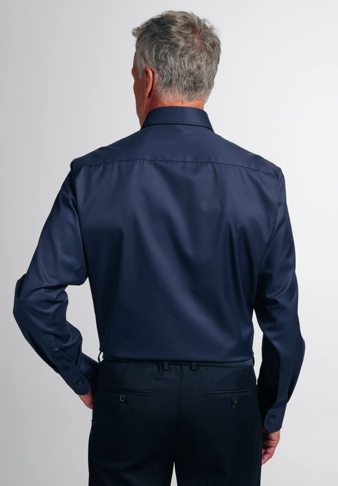 eterna Hemd Herren Eterna Comfort Bügelfreie kragen Italienisch Lange Ärmel Online