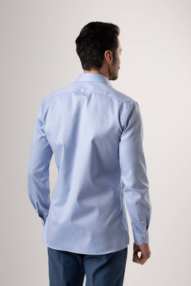 xacus Hemd Herren Xacus Regular Bügelfreie Einfarbig 100% Baumwolle kragen Französisch Lange Ärmel Outlet