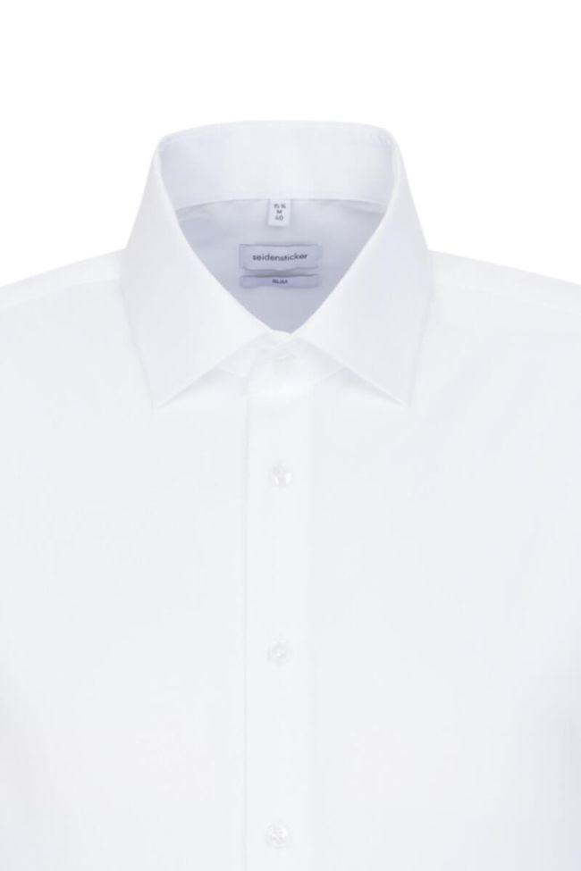 seidensticker Hemd Herren Seidensticker Slim Bügelfreie Einfarbig kragen Italienisch Lange Ärmel Online Shopping