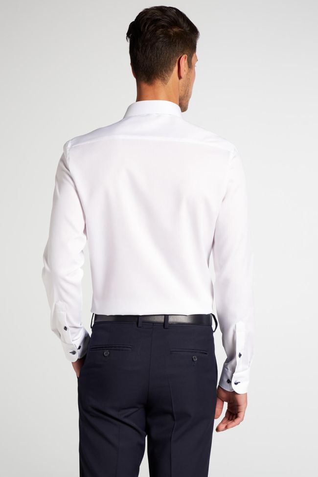 eterna Hemd Herren Eterna Slim Bügelfreie kragen Französisch Lange Ärmel Saisonschlussverkauf