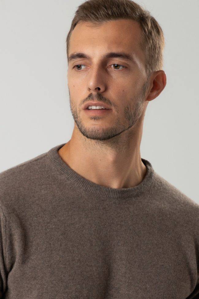 privati firenze Strickwaren Herren Privati Firenze Rundhalsausschnitt Slim Einfarbig 100% Kaschmir Muttertagsangebot