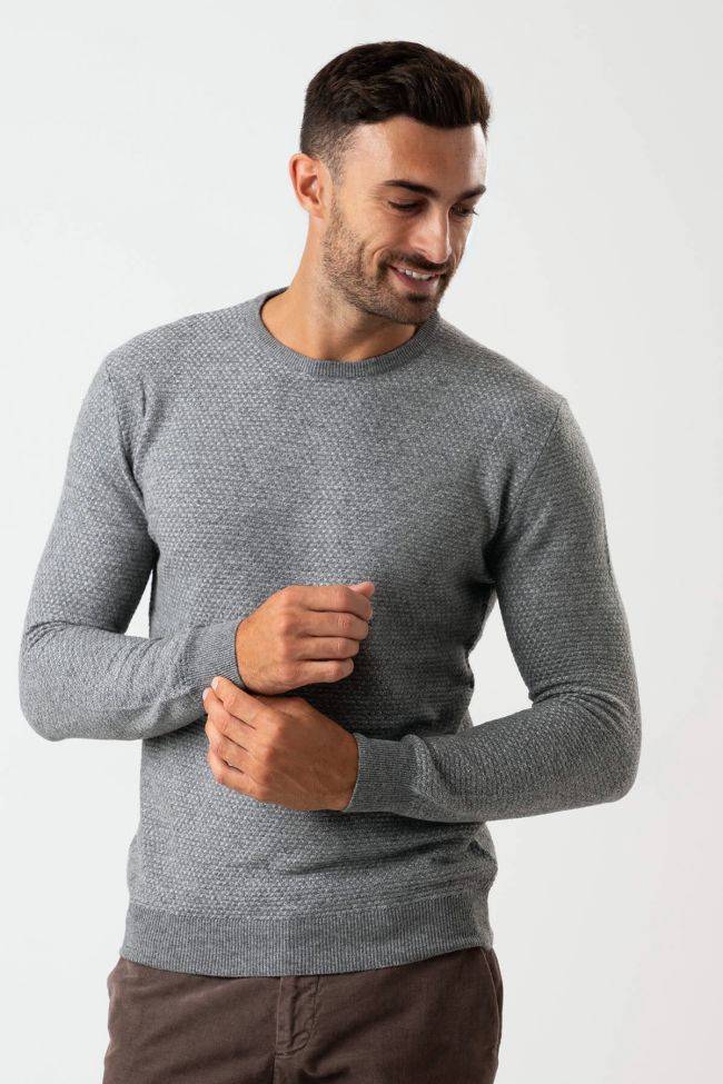 privati firenze Strickwaren Herren Privati Firenze Rundhalsausschnitt Slim Einfarbig 50% wool 20% pa 20%vi 10% cashmere