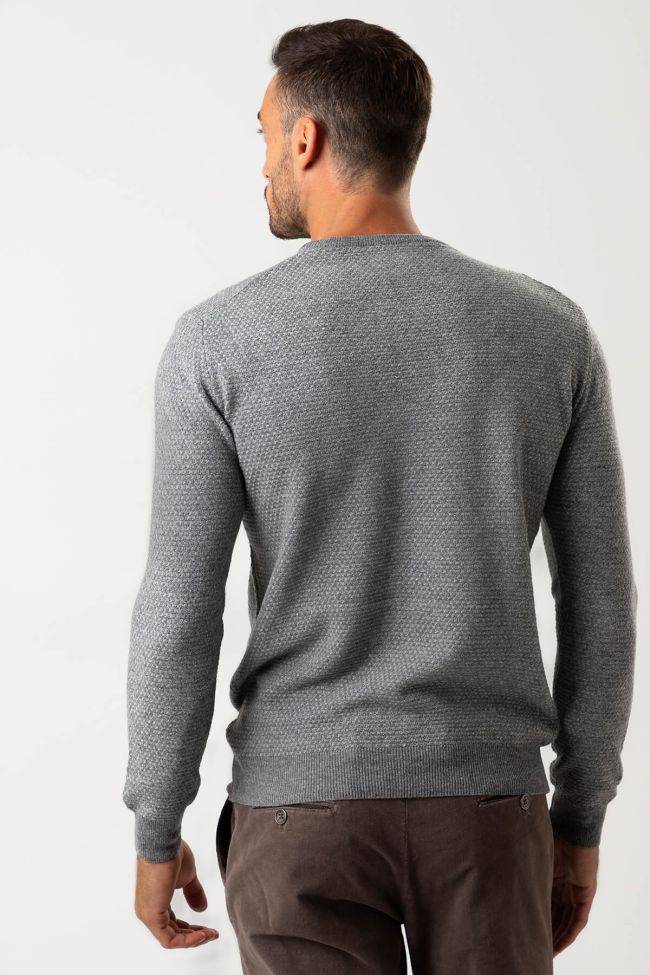 privati firenze Strickwaren Herren Privati Firenze Rundhalsausschnitt Slim Einfarbig 50% wool 20% pa 20%vi 10% cashmere Lagerräumung