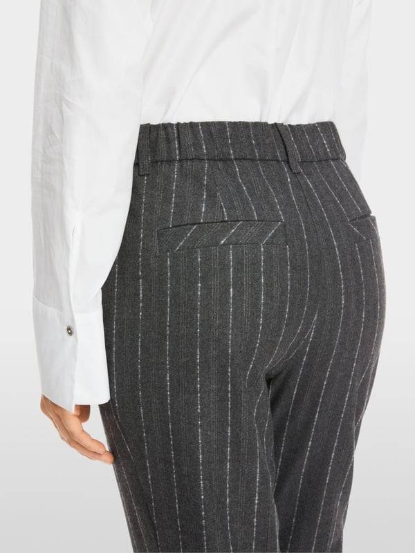 Marc Cain Gestreifte Hose Modell WASHINGTON Bis zu 65% Rabatt