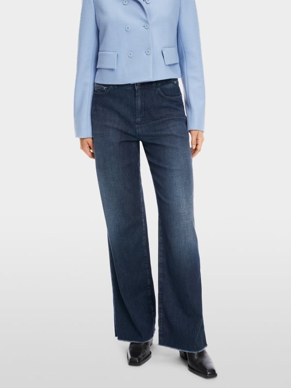 Marc Cain Jeans im Puddle Pants Stil Modell WIGAN Sonderangebot der Fabrik