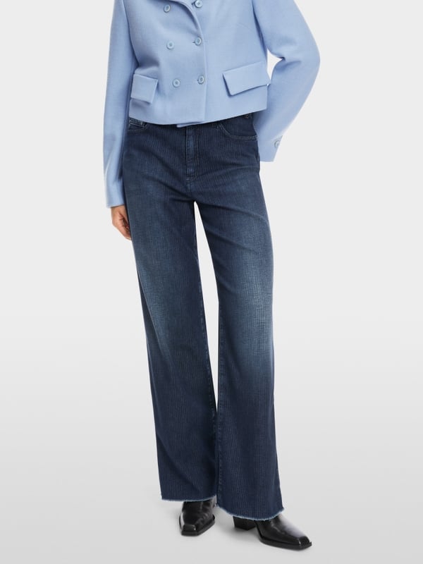Marc Cain Jeans im Puddle Pants Stil Modell WIGAN Sonderangebot der Fabrik