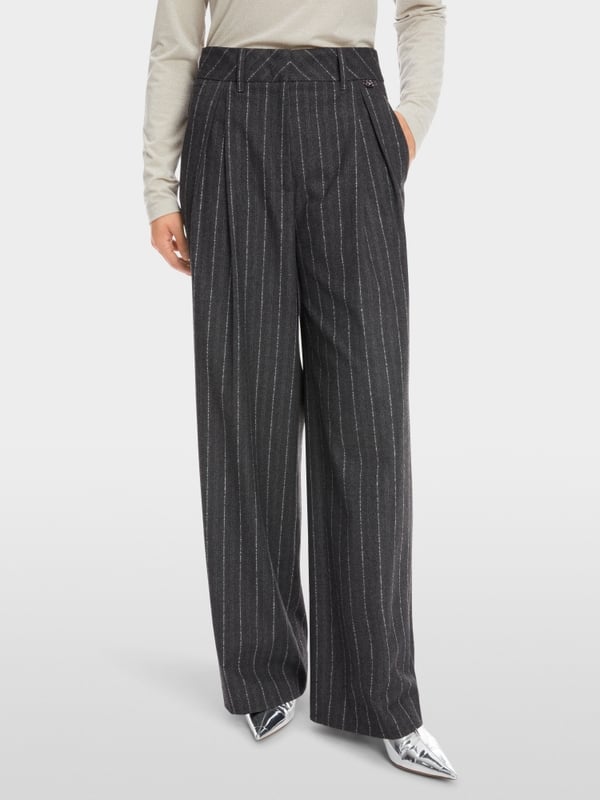 Marc Cain Modell WICHITA Puddle Pants in Streif Fabrikladen