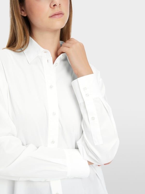 Marc Cain Bedruckte Hemdbluse "Rethink Together" 50% Rabatt für begrenzte Zeit