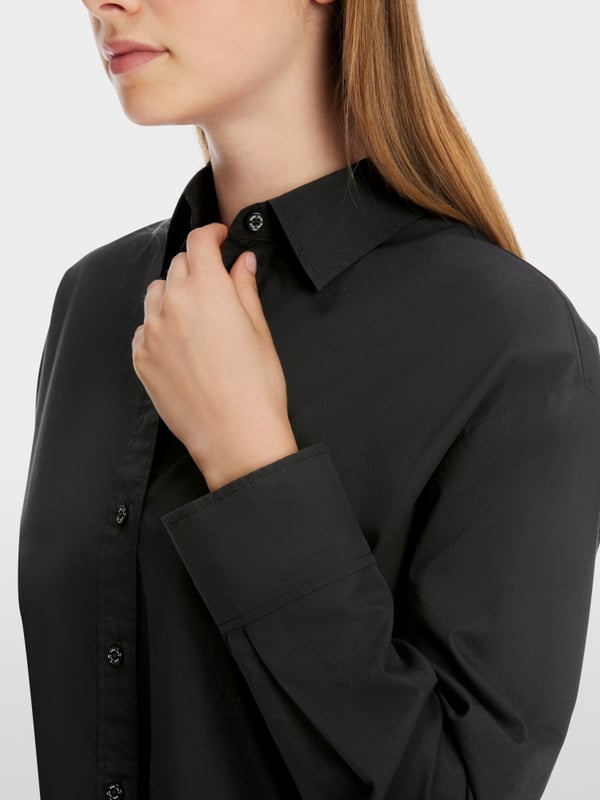 Marc Cain Bedruckte Hemdbluse "Rethink Together" Angebote